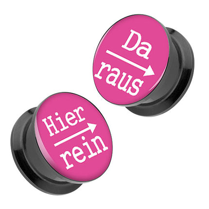P- DH / Pink - 18mm | 1 Paar