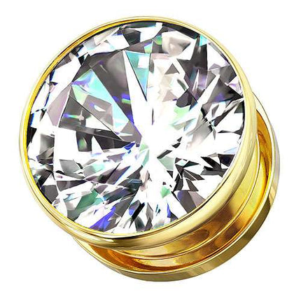 PSE08C | 14mm - Gold / Clear