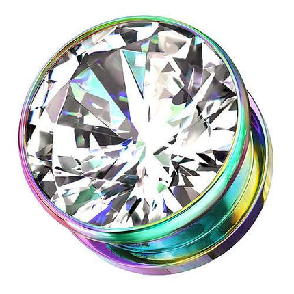 PSE08C | 14mm - Rainbow / Clear