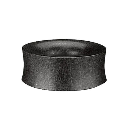 Organischer Holz Tunnel Konkav Ebenholz Schwarz