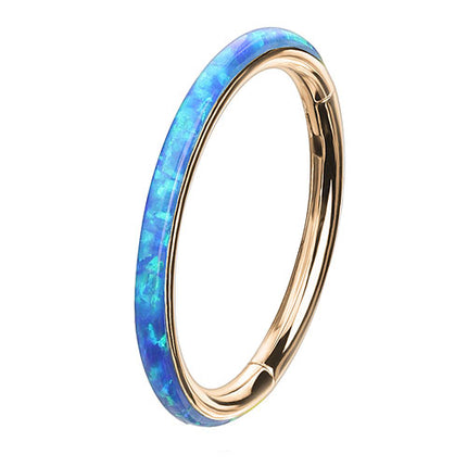RH96 - Rosegold | Blau - 1,2mm x 10mm