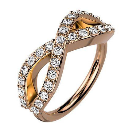 RX022 - (Unendlich) | Rosegold - 1,0mm x 8mm