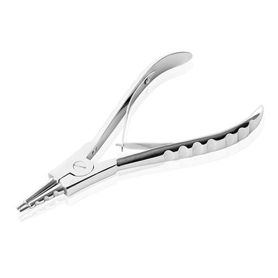 Piercing-Ringöffnungszange mit Kerben