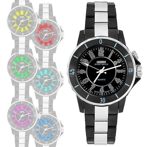 Bunte LED Armbanduhr mit Farbwechsel