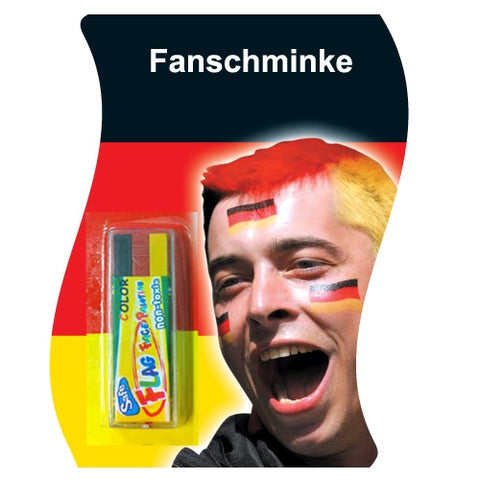 Fussball Deutschland Fanartikel Make-Up Fanschminke im Blister