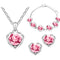 Schmuck Set Kristalle