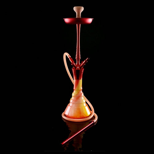 Wasserpfeife Spring ELOX 630CE Pyramid Click Red 4S (2.VS)