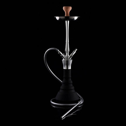 Wasserpfeife Black Neon ELOX 630CE Pyramid Silver 4S