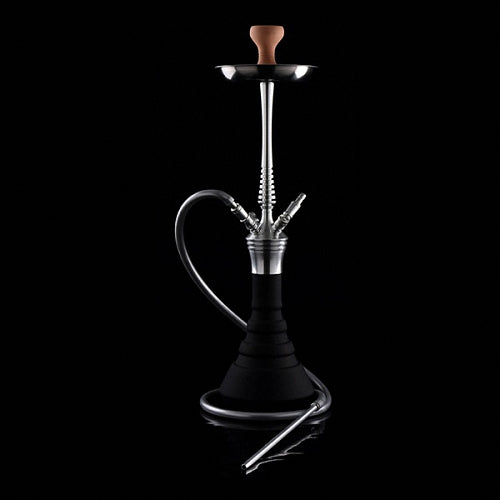 Wasserpfeife Black Neon ELOX 630CE Pyramid Silver 4S