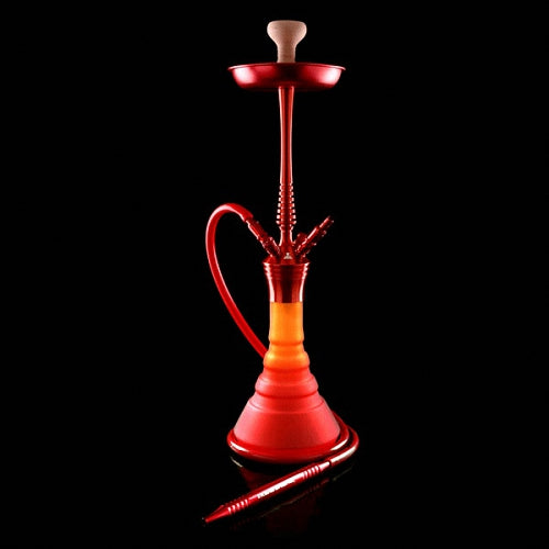 Wasserpfeife Phönix ELOX 630CE Pyramid Rot 4S