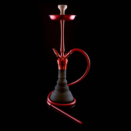 Wasserpfeife Black Neon ELOX 630CE Pyramid Red 4S