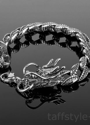 Dragon Schmuck Armband Drachen Edelstahl Bracelet