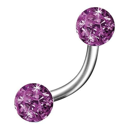 ACB | 1,2mm x 8mm x 3mm   - Amethyst