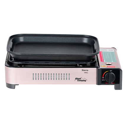 Campinggrill Campingkocher Gaskocher BBQ Gasgrill Koffer Barbecue Tischgrill Grillplatte