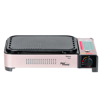 Campinggrill Campingkocher Gaskocher BBQ Gasgrill Koffer Barbecue Tischgrill Grillplatte