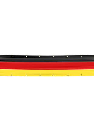 🇩🇪 Deutschland XXXL Balkonflagge Umrandung 500cm x 83cm Fahne Fussball Sichtschutz