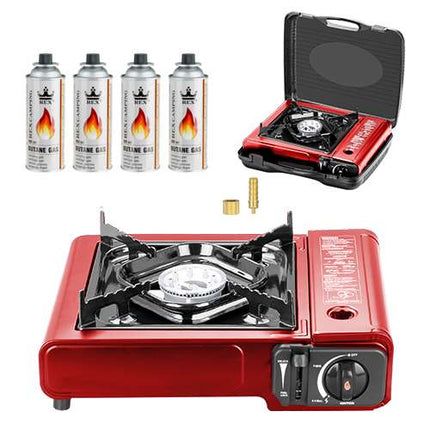 Bavaria ( Rot ) + 4 Gasflaschen