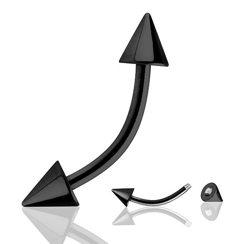 CT02 - Schwarz / 1,6mm x 8mm x 3x4mm