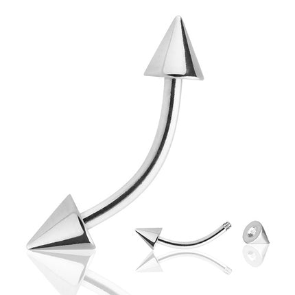 CT02 - Silber / 1,6mm x 12mm x 4x12mm