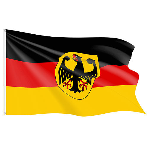 Fahne - Deutschland mit Adler | 90cm x 60cm