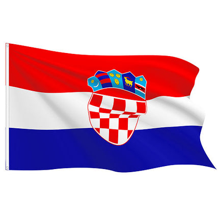 Fahne - Kroatien | 90cm x 60cm