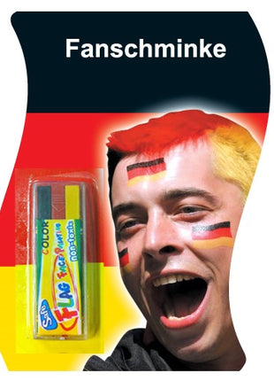 Fussball Deutschland Fanartikel Make-Up Fanschminke im Blister