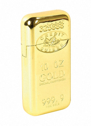 Sturmfeuerzeug Goldbarren Style