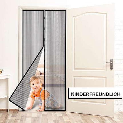 Fliegengitter Magnetvorhang Tür Insektenschutz Türvorhang Balkontür Fliegennetz Moskitonetz