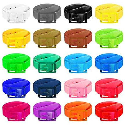 Silikon Gürtel Neon kürzbar One Size Unisex