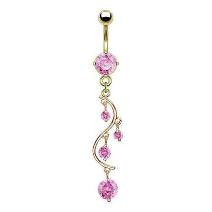 GDPN3990 - Gold / Rosa
