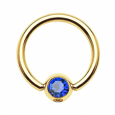 GDPR03 / Gold - Blau / 1,2mm x 8mm x 3mm