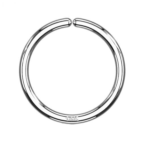 GDRX1  | Weißgold  - 1,2mm x 10mm