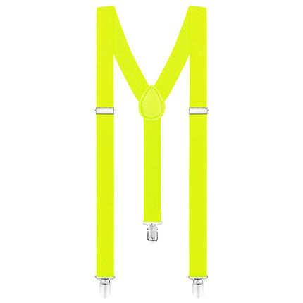 Hosenträger - Neon Gelb