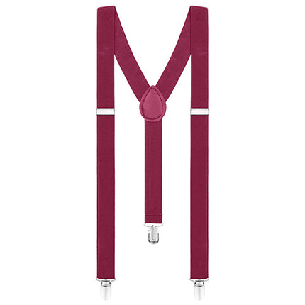 Hosenträger - Weinrot