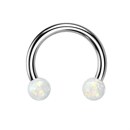 HSi05 | Opal Weiß - 1,6mm x 10mm x 4mm