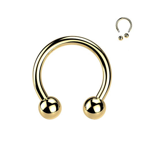 HT - Gold / 1,2mm x 8mm x 3mm