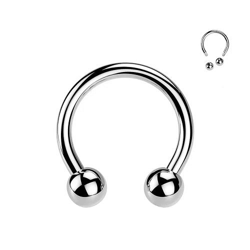 HT - Silber / 1,2mm x 8mm x 3mm