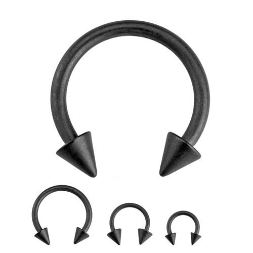 HTM02 - Matt Schwarz / 1,6mm x 12mm x 5mm