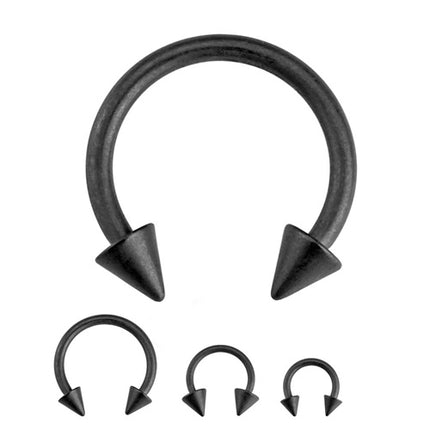 HTM02 - Matt Schwarz / 1,2mm x 8mm x 3mm