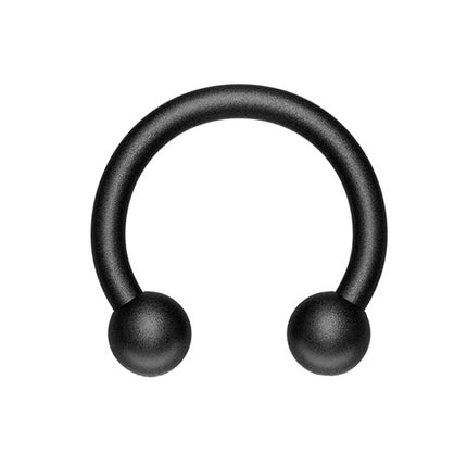 HTM - Matt Schwarz / 1,6mm x 12mm x 5mm