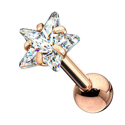 JA07 | Rosegold - 1,2mm x 6mm x 3mm