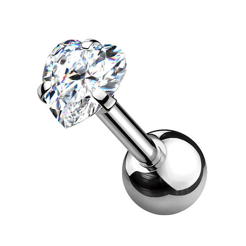 JA10  | Silber  - 1,2mm x 8mm x 4mm