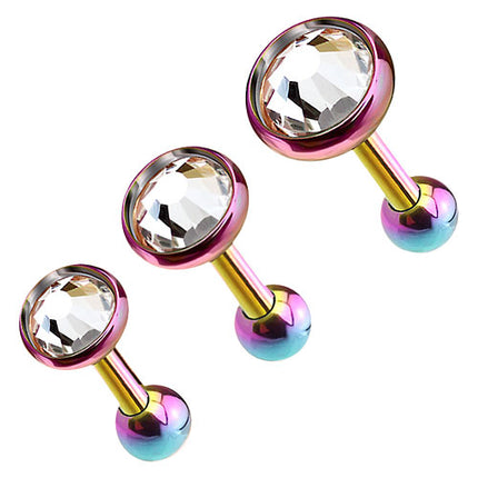 JA1021T | Rainbow - Clear | SET ( 3mm + 4mm + 5mm )