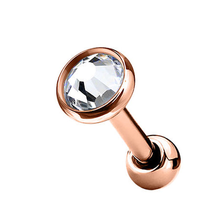 JA1021T | Rosegold - Clear | 3mm