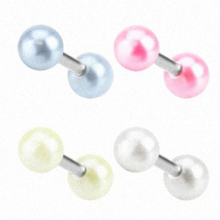 Tragus Ohr Piercing Stecker Perlendesign Kugel
