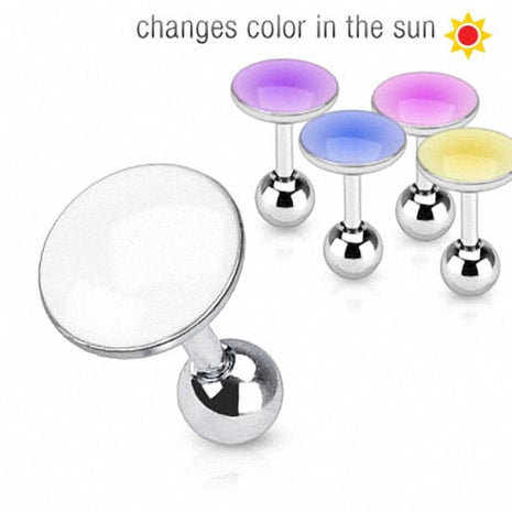 Tragus Piercing Plug - Color in the Sun 