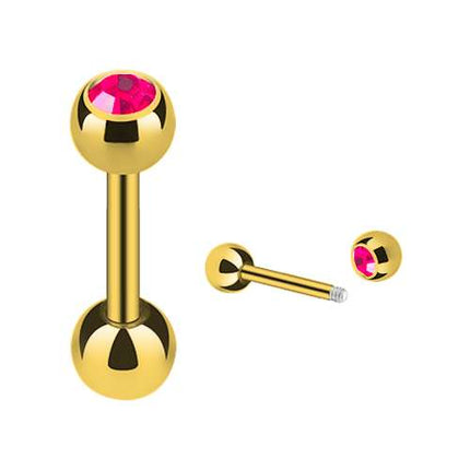 JG03 / Gold  - 8mm / Pink