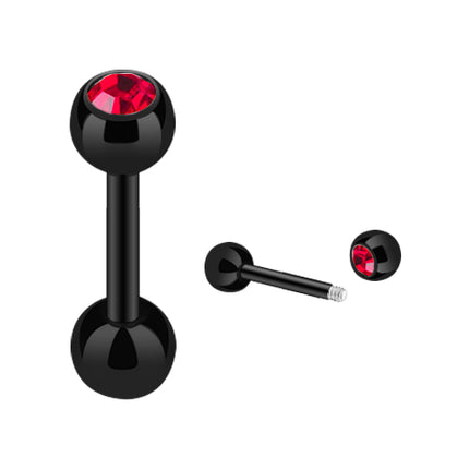 JK03 / Schwarz  - 6mm / Rot