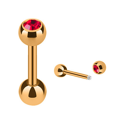 JRG03 / Rosegold  - 8mm / Rot
