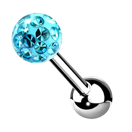 JSI07 | Silber - Aqua | 1,2mm x 6mm x 4mm